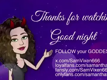 Chaturbate Free Porn Cam of samanthavixen
